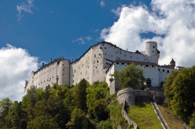 Castle in Salzburg clipart