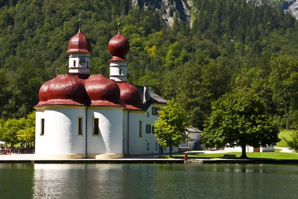 Monastery of St.Bartholomea - Berchtesgaden — Stok fotoğraf