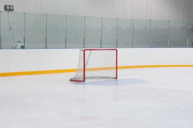 Empty hockey gate clipart