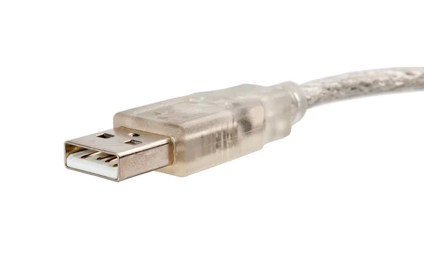 Plugue USB translúcido — Fotografia de Stock