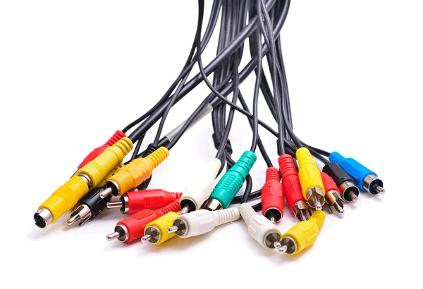 Câbles avec connecteurs de câbles — Photo