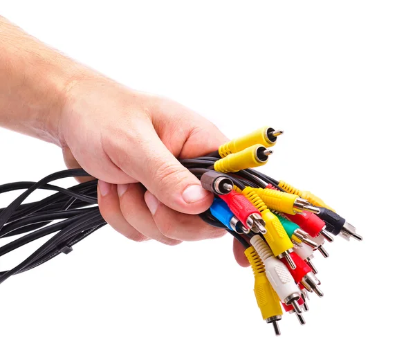 Cables con conectores de cable —  Fotos de Stock