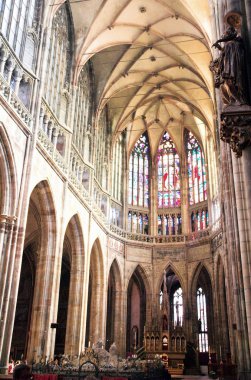 St. Vitus cathedral, Prague clipart