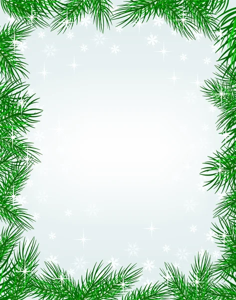 Vánoční rám — Stockový vektor