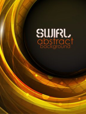 Swirl abstract background clipart