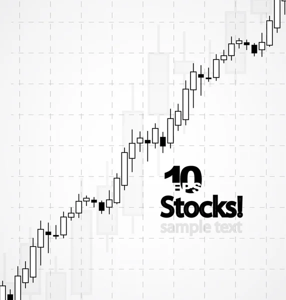 Vektor Aktien Hintergrund — Stockvektor