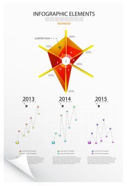 Vector infographics clipart