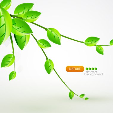 Nature vector background clipart