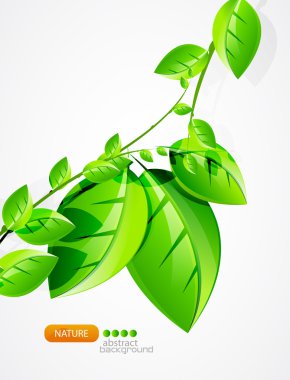 Nature vector background clipart