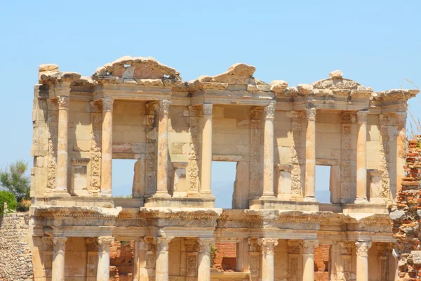 Roman Library of Celsus — Stock Photo, Image