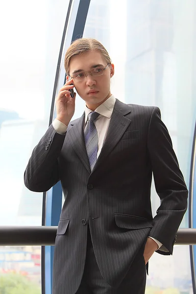 Portret van de zakenman — Stockfoto