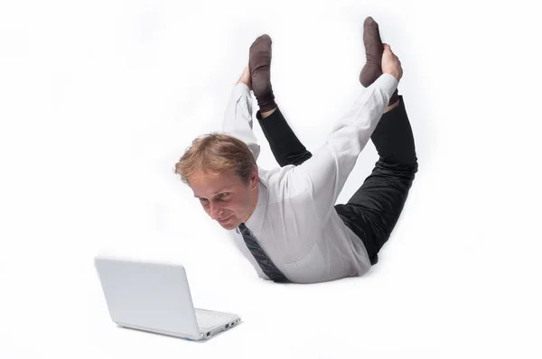 Business yoga! — Stockfoto