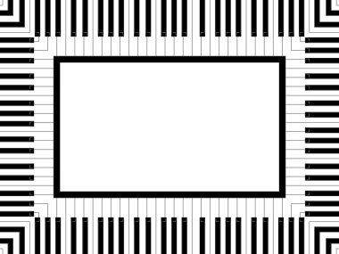 Piano frame clipart