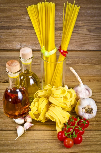 stock image Pappardelle and Spaghetti