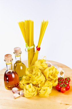 Pappardelle'i ve spagetti