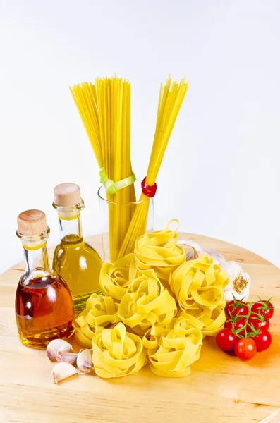 stock image Pappardelle and Spaghetti