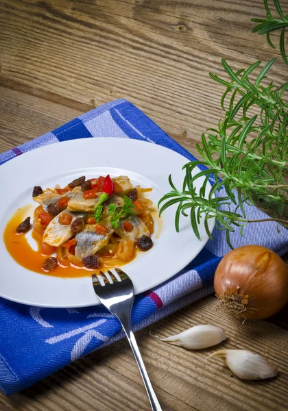 Гданский салат — стоковое фото
