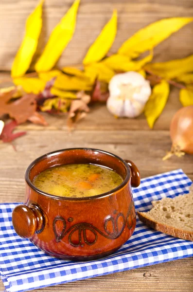 Stock image Pea soup (Polish Grochowka)