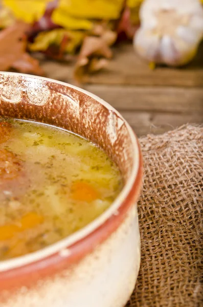 Sopa de guisante (Grochowka polaco ) —  Fotos de Stock