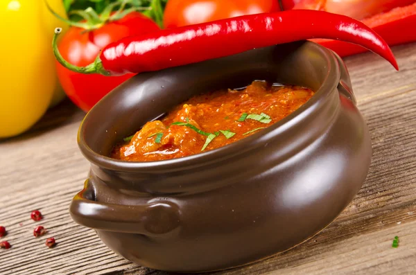 Hungarian goulash — Stock Photo, Image