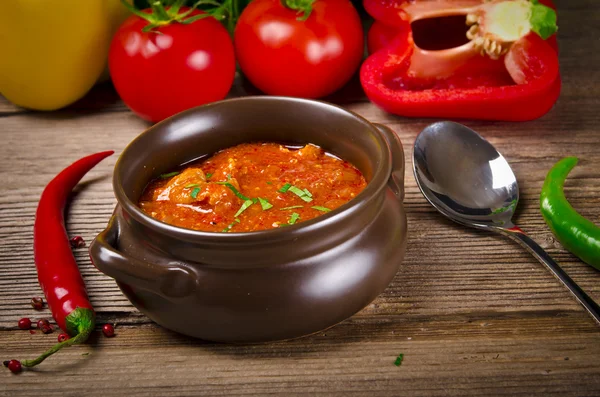 Hungarian goulash — Stock Photo, Image