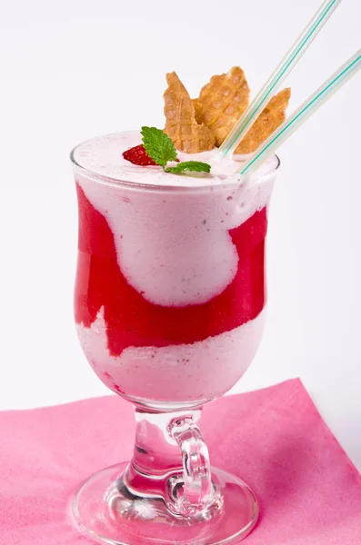 Strawberry-Smoothie — Stock fotografie