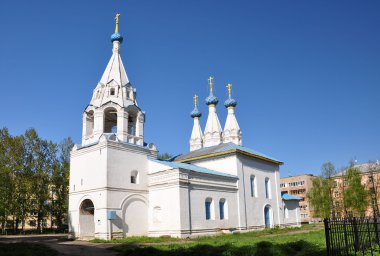 Vladimirskaya church Bozhedomka. Yaroslavl. clipart