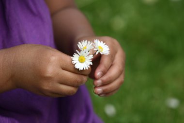 Flower child clipart