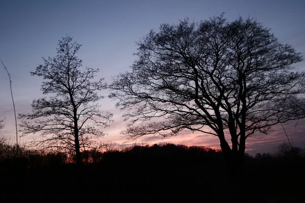 Τοπίου ηλιοβασίλεμα — Φωτογραφία Αρχείου
