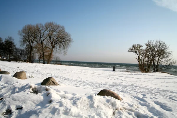Zima v Dánsku — Stock fotografie