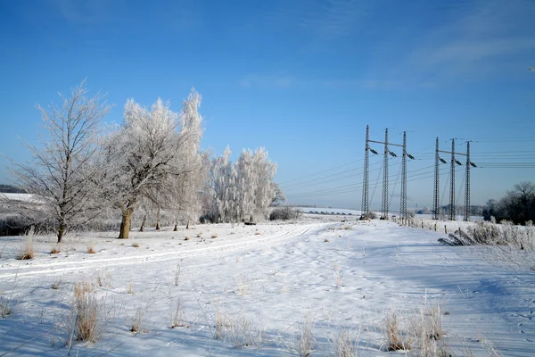 Winter in Dänemark — Stockfoto