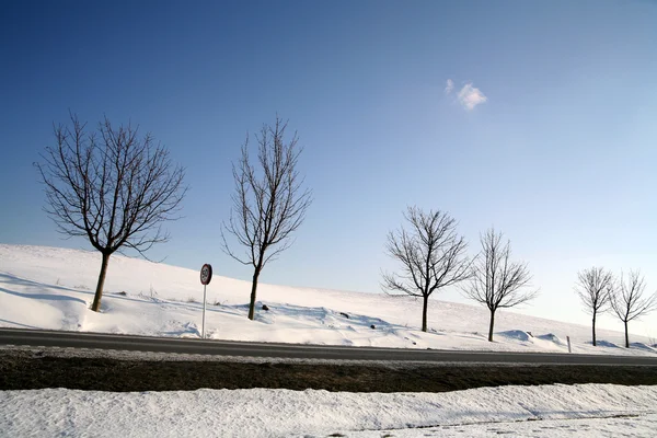 Winter in Dänemark — Stockfoto