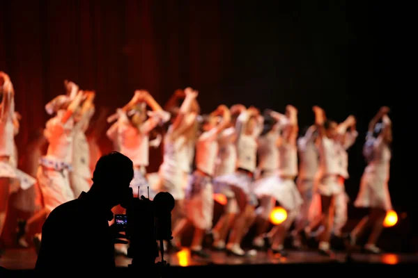Filmar ballet — Foto de Stock