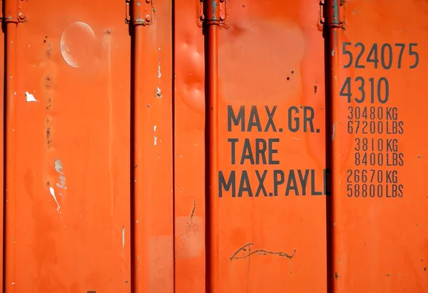 Detail of industrial containers — Stock Photo, Image