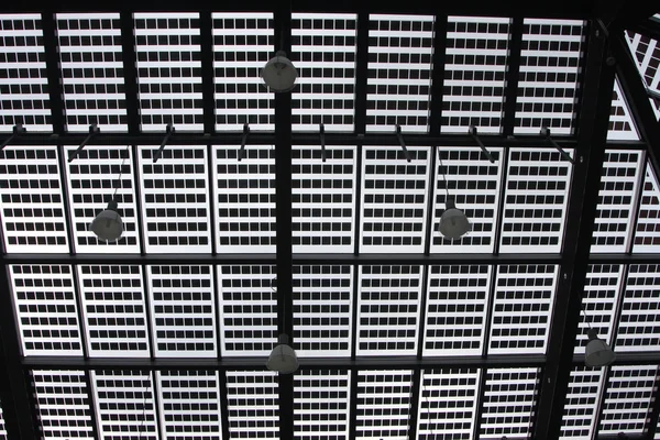 Cella solare fotovoltaica — Foto Stock