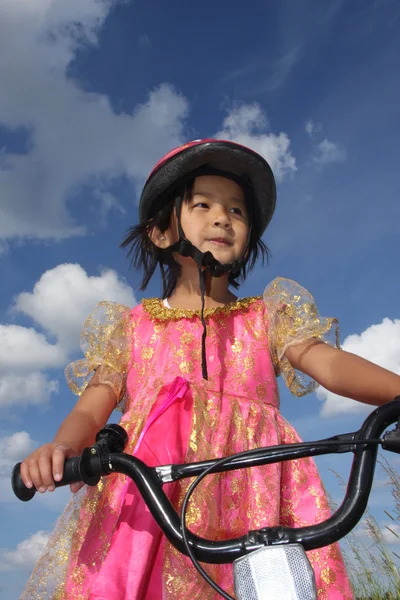 Rower dziecko — Zdjęcie stockowe