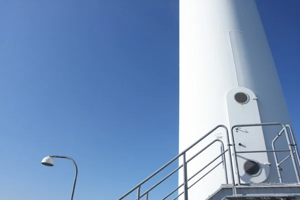 Elektrik rüzgar değirmenleri — Stok fotoğraf