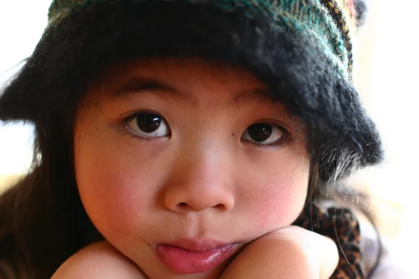 Dítě vzhled — Stock fotografie