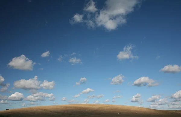 여름 하늘 아래 사막 — 스톡 사진