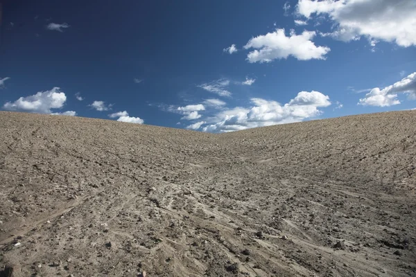 Yaz göğün altında çöl — Stok fotoğraf