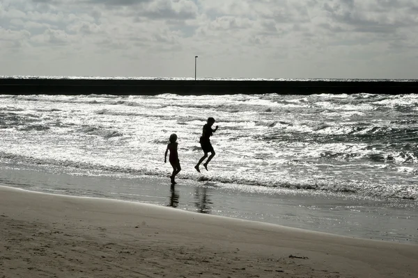 Actividades en la playa — Foto de Stock