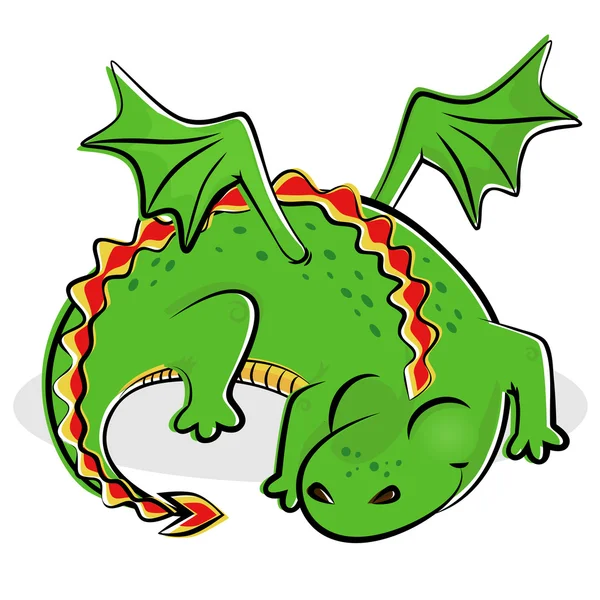 Милый дракон — стоковый вектор