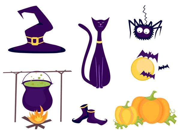 Ensemble Halloween — Image vectorielle