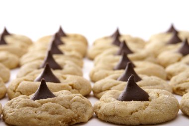 Peanut Butter Blossoms Close up clipart