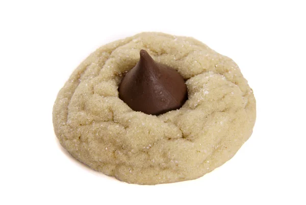 Single Peanut Butter Blossom Cookie — Stock Photo, Image