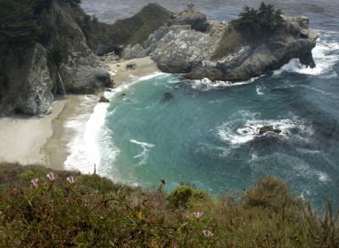 McWay Falls Big Sur California clipart