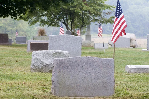 愛国的な墓地 — ストック写真