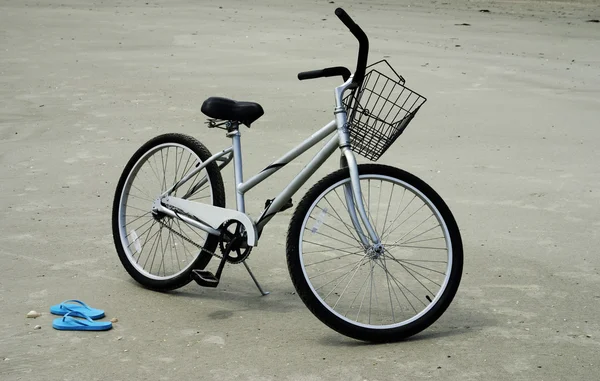 Stranden cykel — Stockfoto