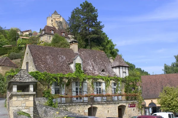 Castelnaud의 마 — 스톡 사진