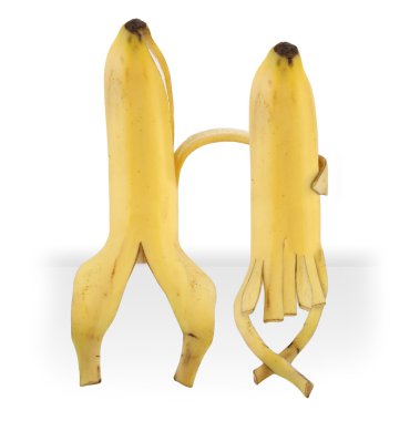 Funny bananas clipart